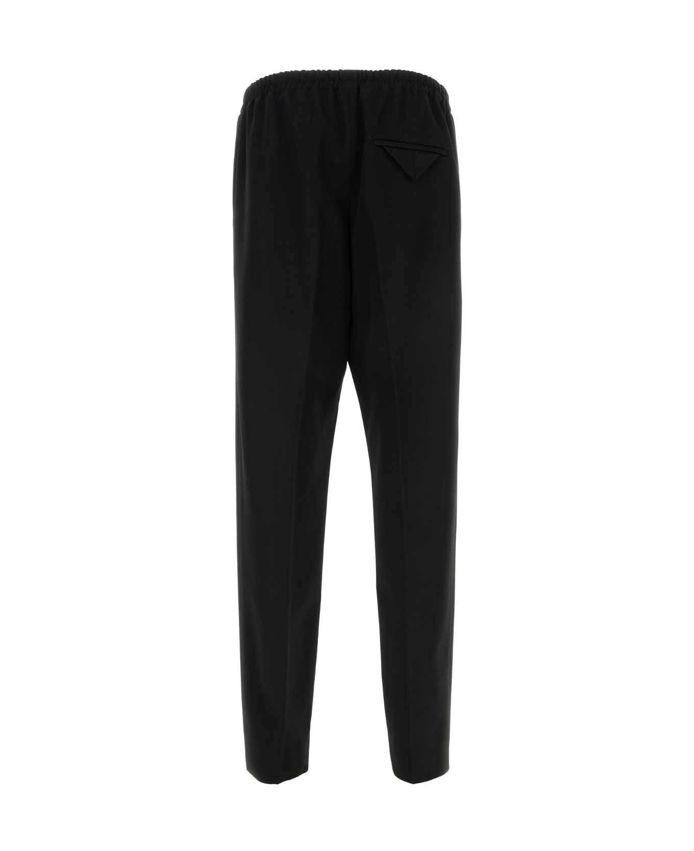 Black Wool Pant - 2