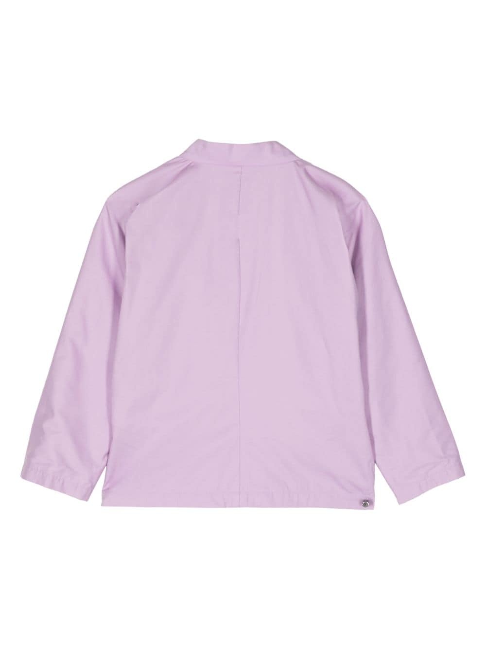 long-sleeve shirt jacket - 2