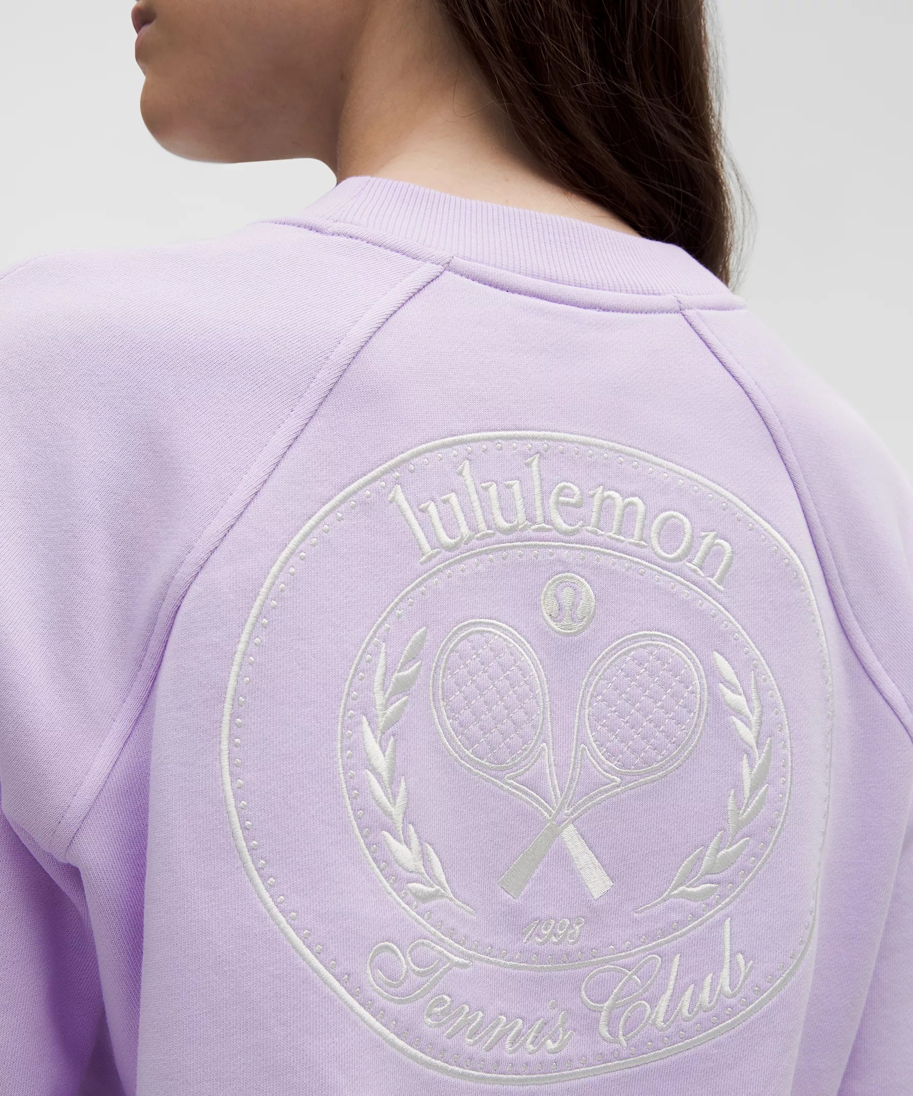 Cotton French Terry Crewneck Pullover *Tennis Club - 2