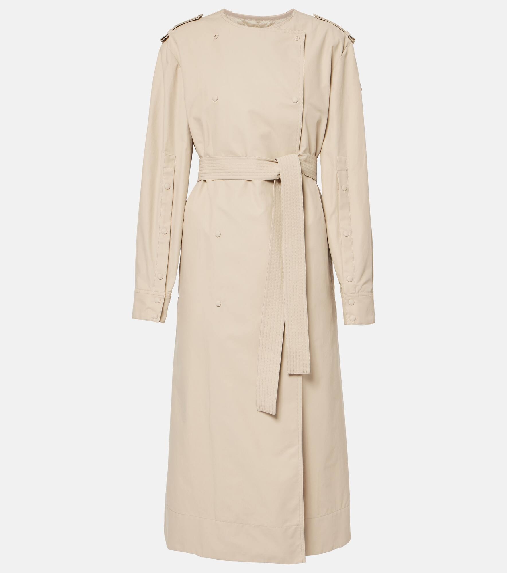 Gourdon cotton-blend trench coat - 1