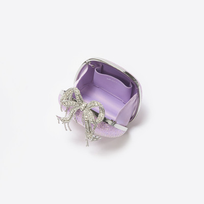 self-portrait Purple Crystal Clutch Bag outlook