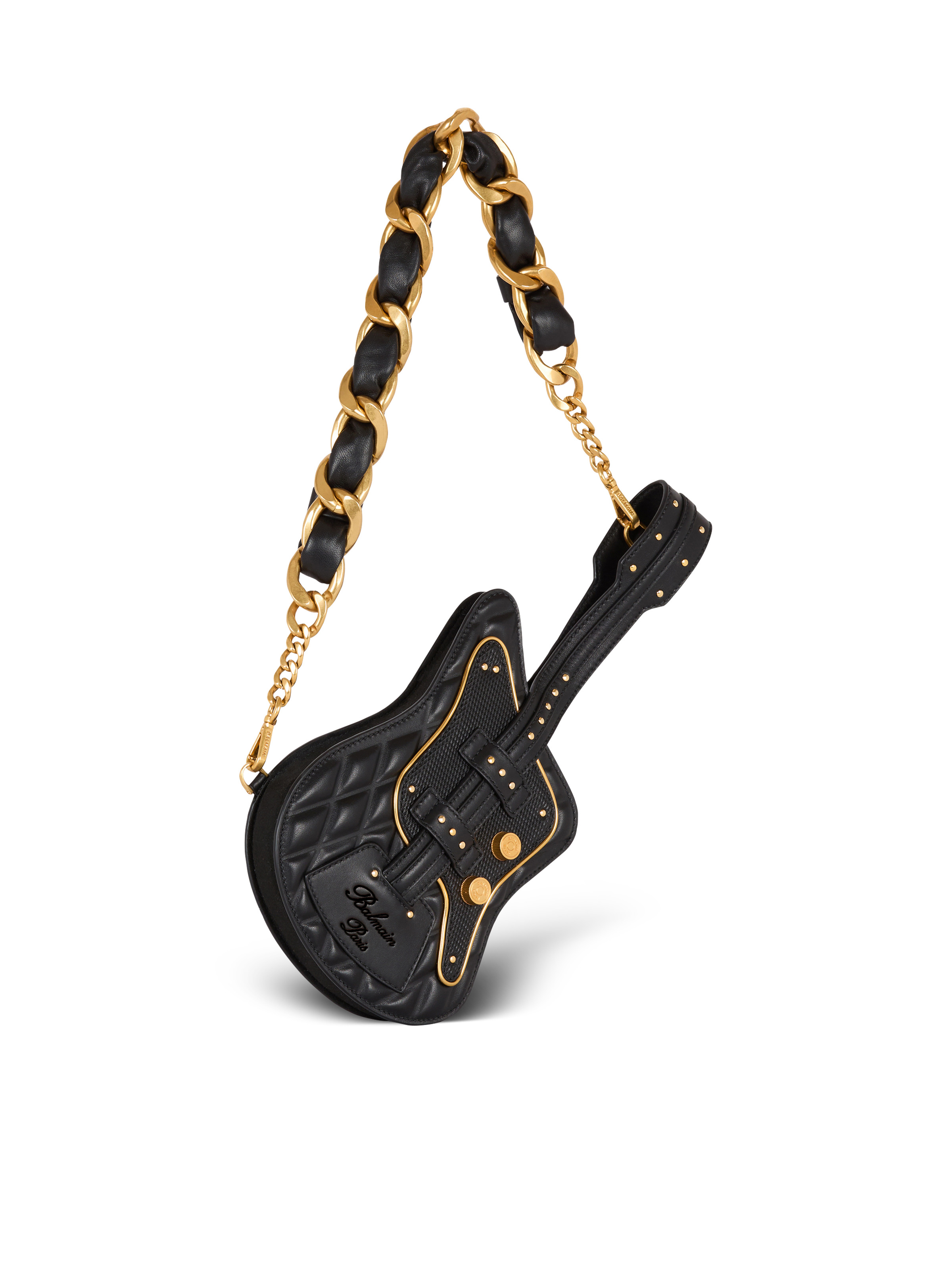 Guitar quilted calfskin bag - 5