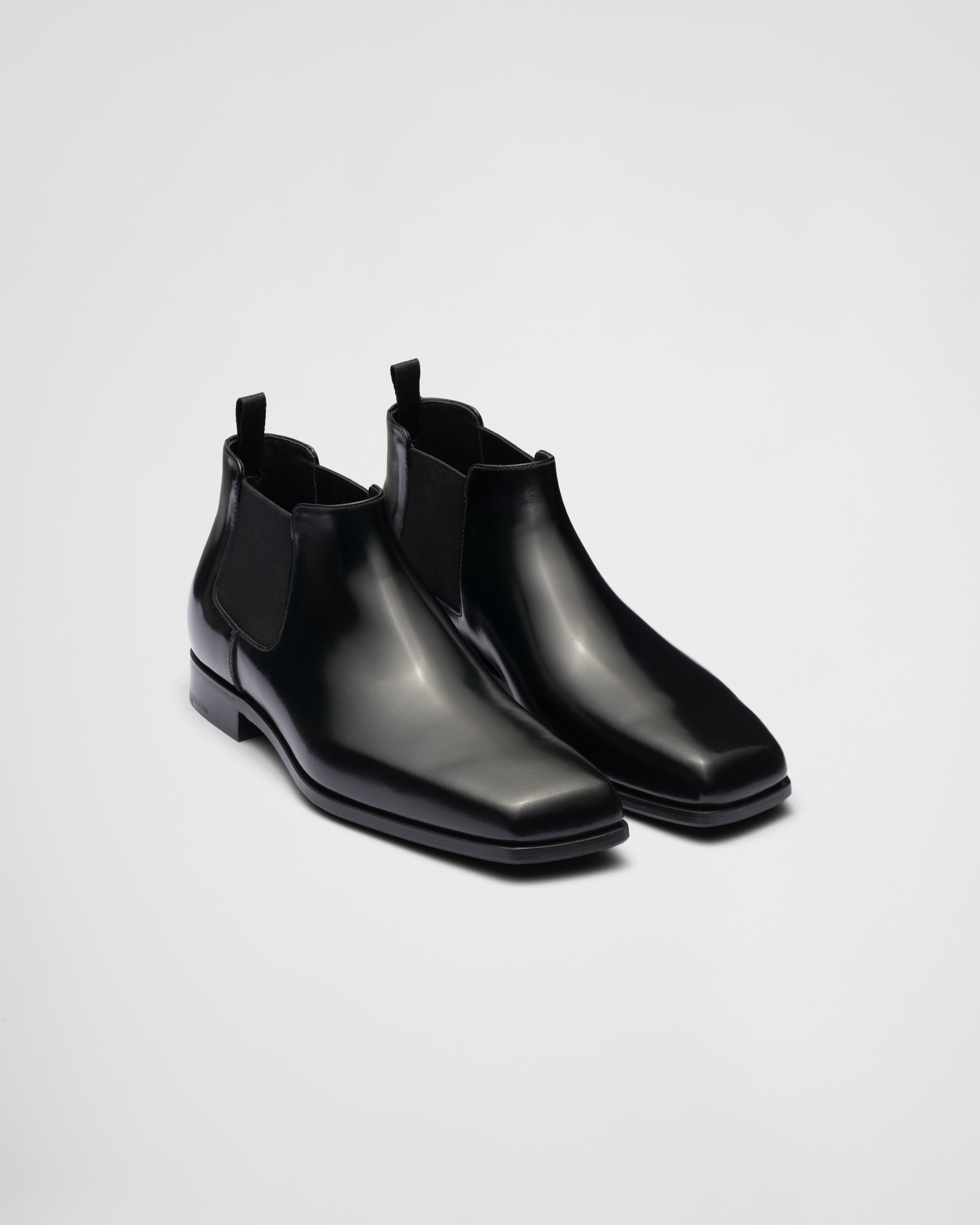 Brushed leather Chelsea boots - 1