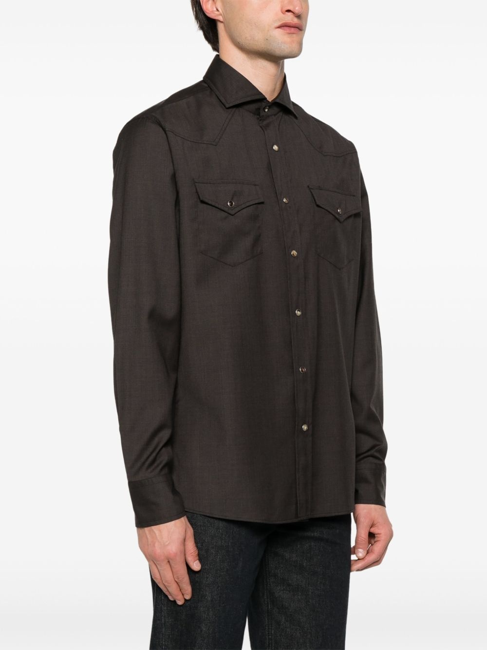 virgin wool shirt - 3