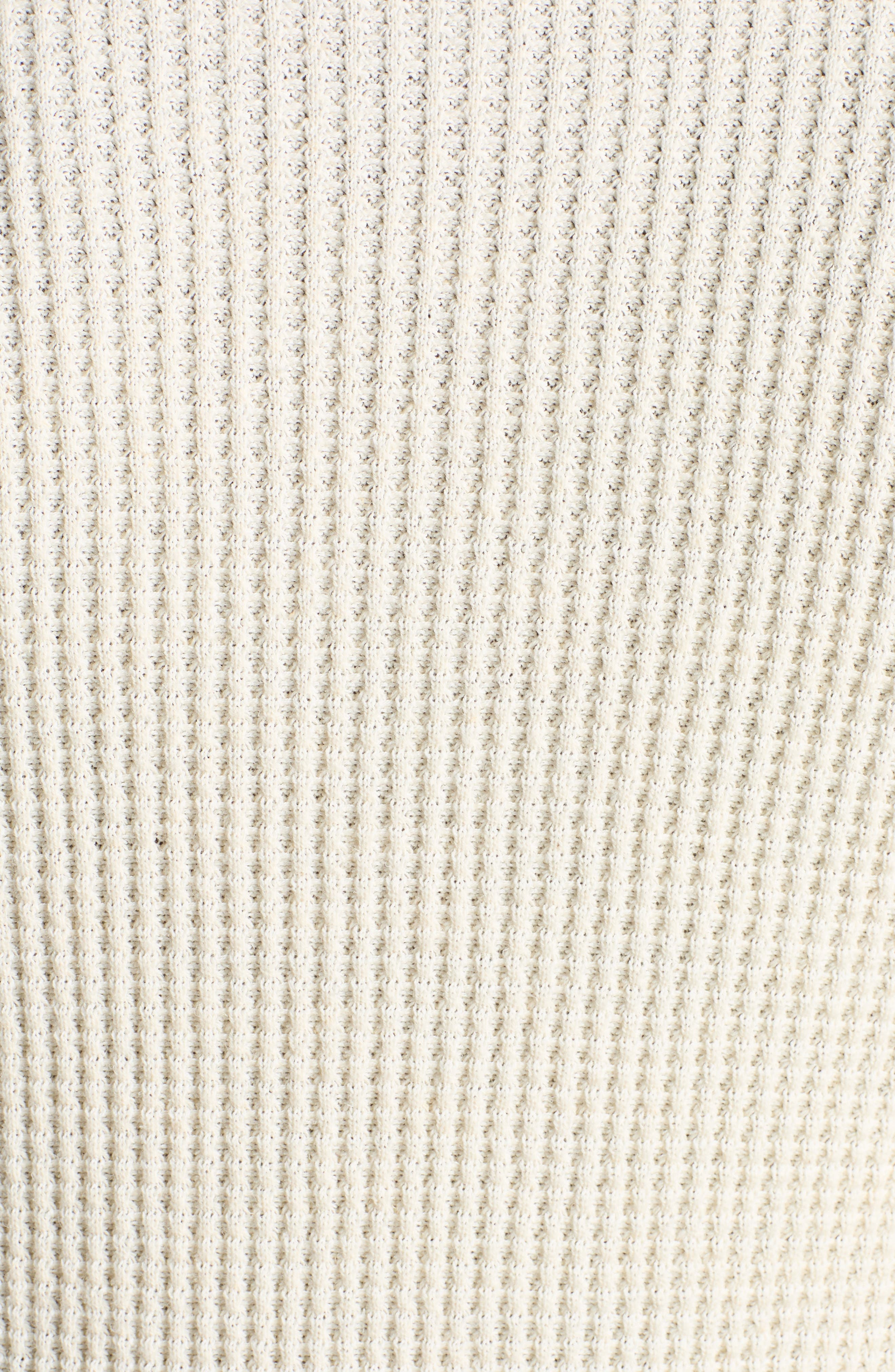 Bottega Veneta Hemp & Cotton Waffle Knit Crewneck Sweater in 9300 Dove/Chalk at Nordstrom - 6