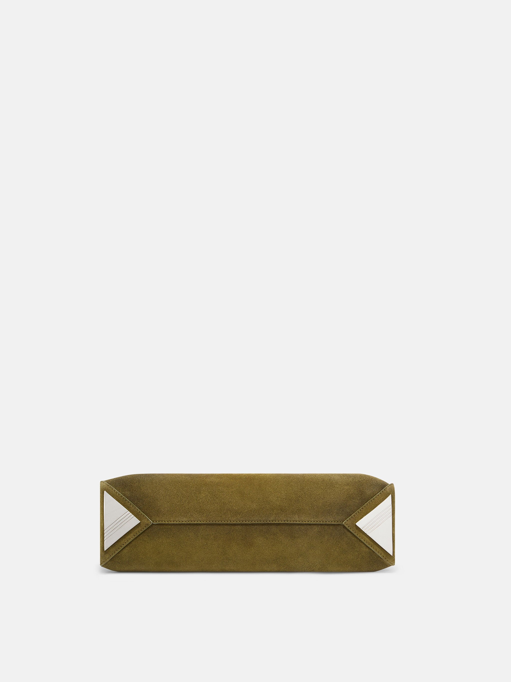 ''LA PASSEGGIATA SMALL'' KHAKI TOP HANDLE - 5