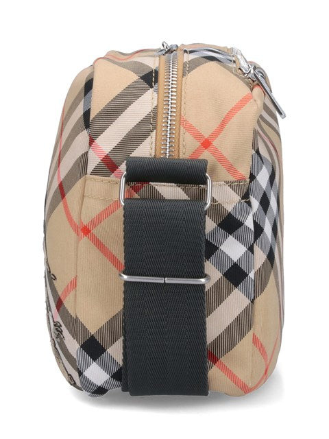 Burberry Men Check' Crossbody Bag - 5