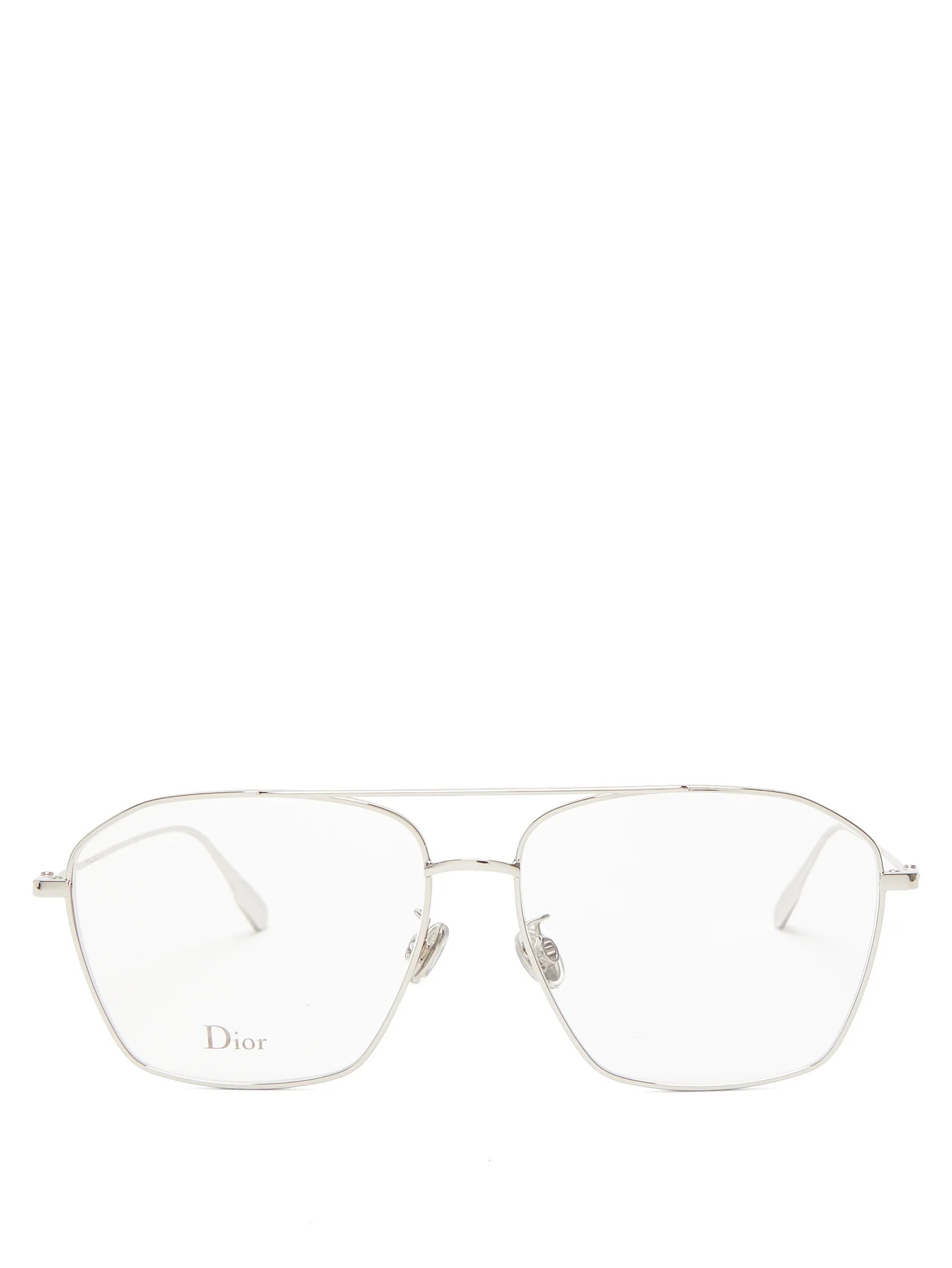 DiorStellaire aviator metal glasses - 1