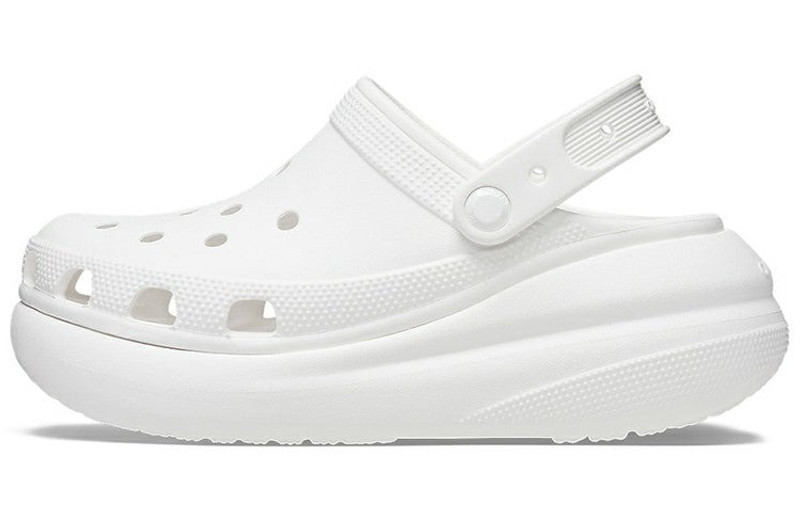 crocs Crocs Classic Crush clog 'White' 207521-100 outlook