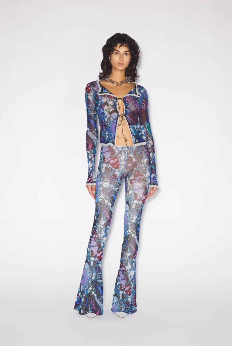 Jean Paul Gaultier THE BLUE BUTTERFLY PANTS outlook