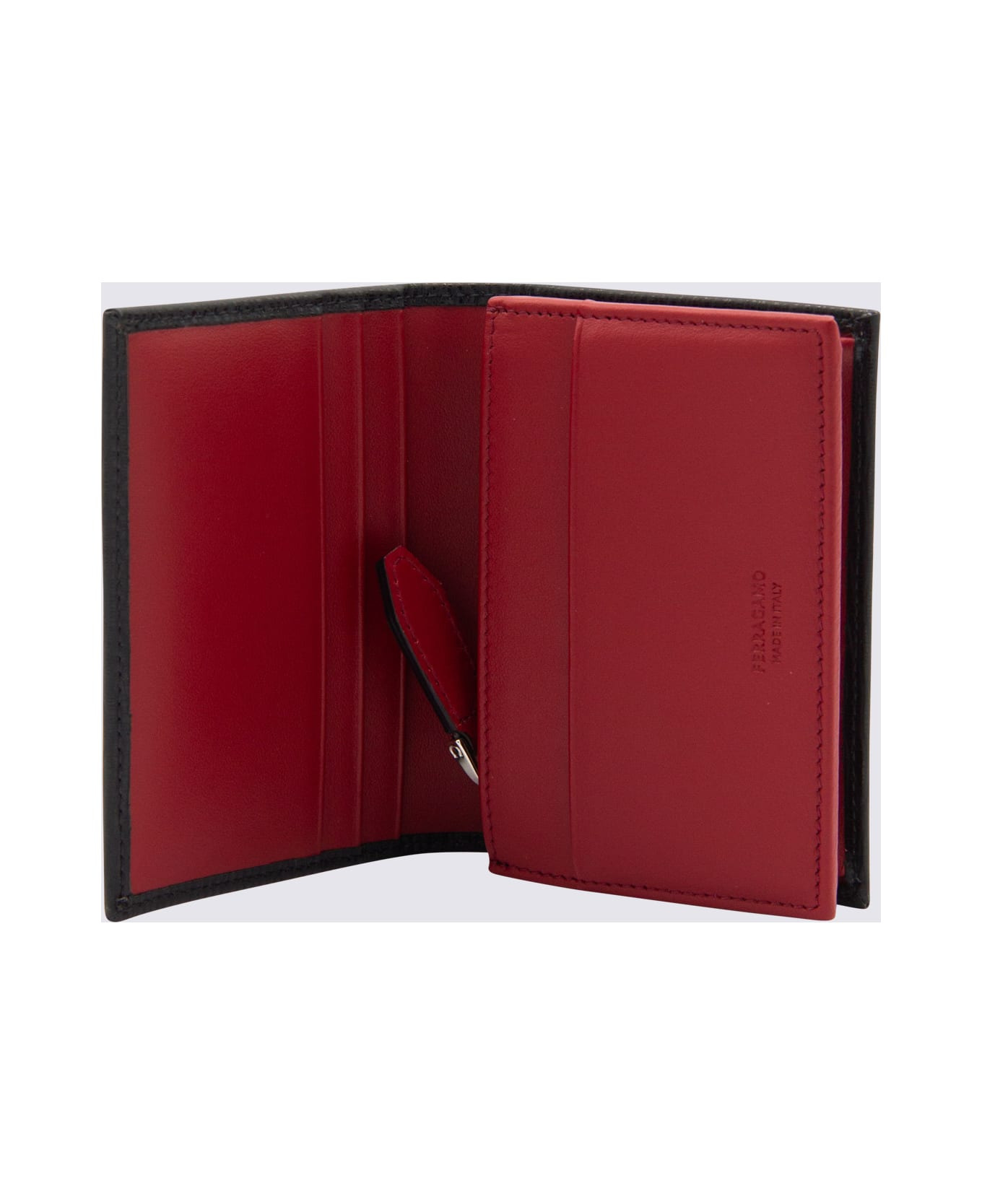 Black Leather Card Holder - 3