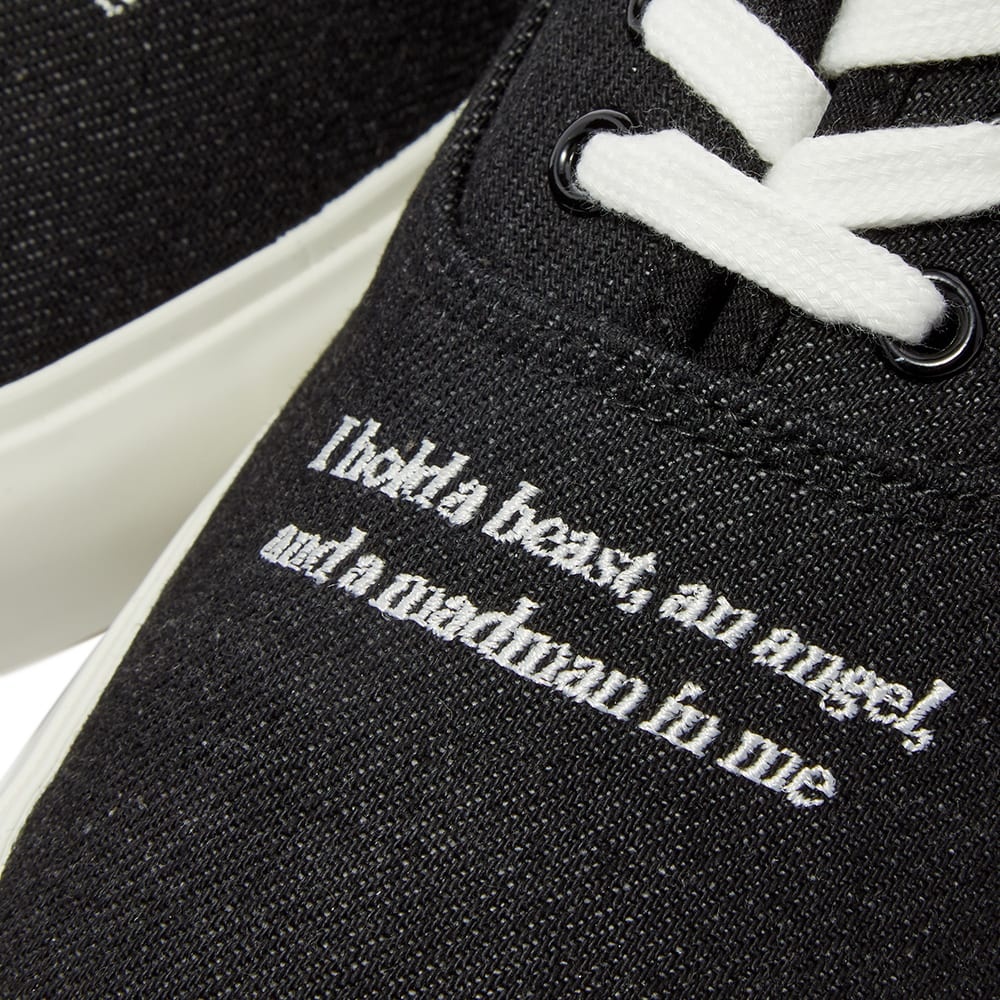 Undercover Dylan Thomas Denim Sneaker - 4