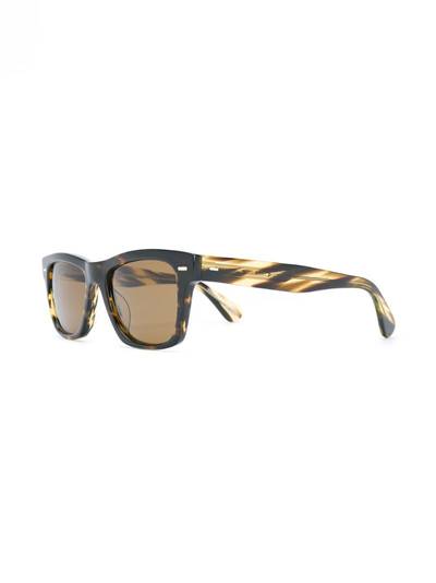 Oliver Peoples square tinted sunglasses outlook