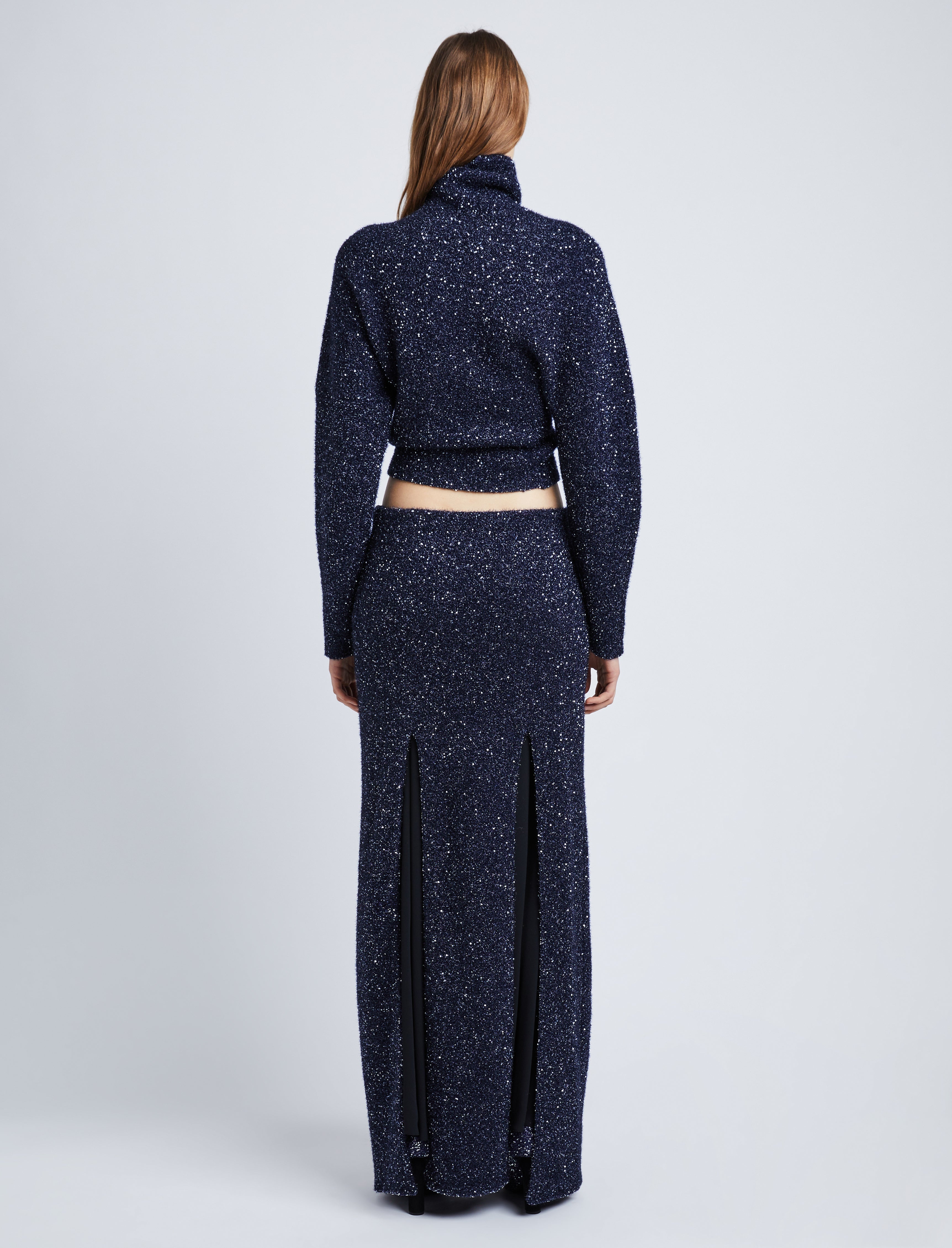 Technical Sequin Sweater - 5
