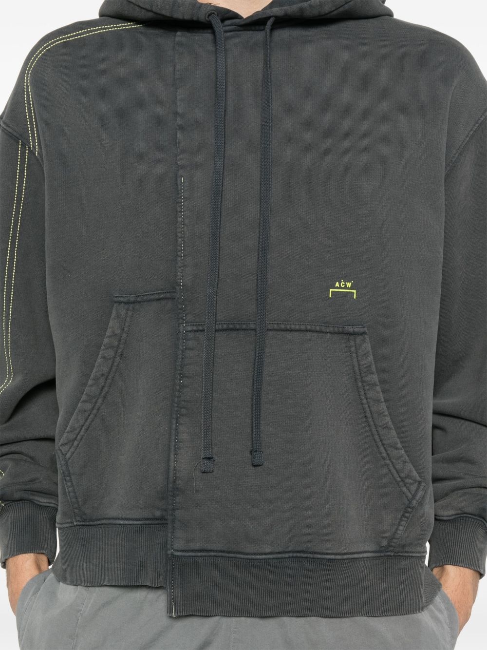 logo-detail hoodie - 5
