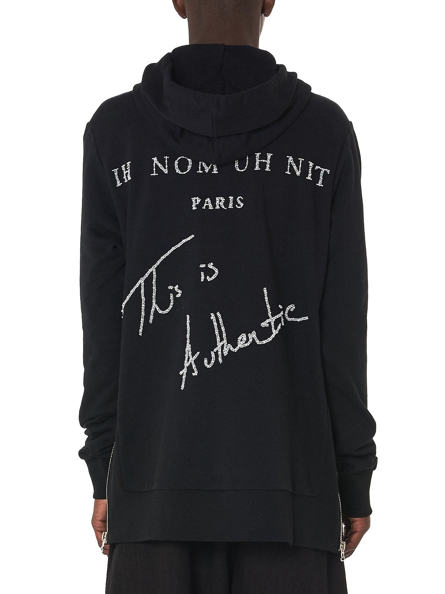 Pearl Crest Hooded Logo Sweater - 3