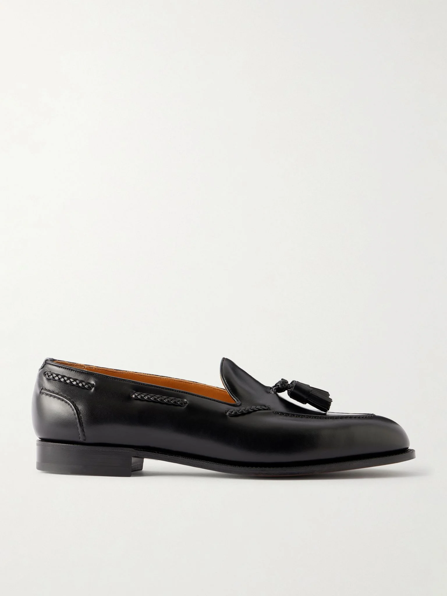 Belgravia Leather Loafers Black - 1