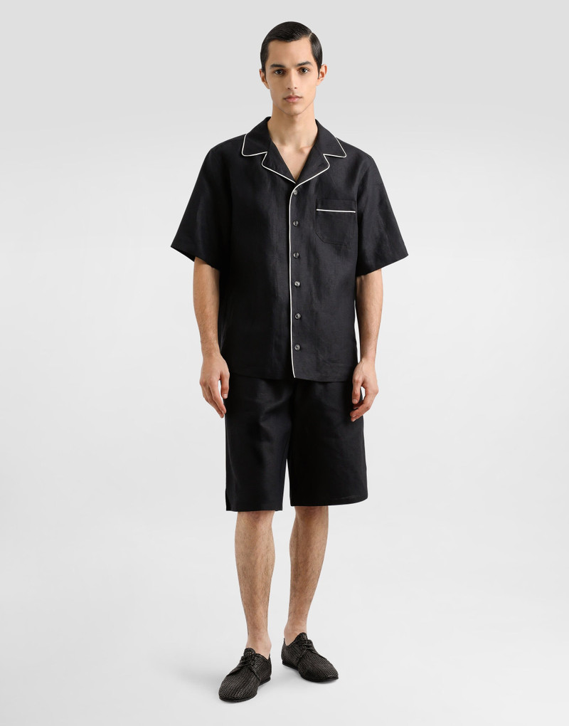 Dolce & Gabbana Linen fabric Hawaiian shirt outlook