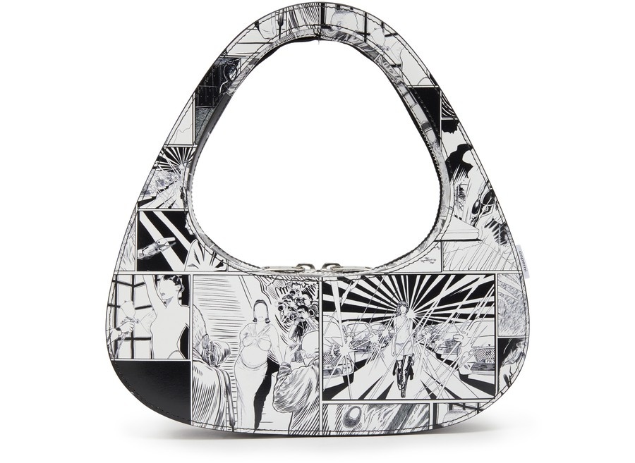 Swipe BD printed baguette bag - 3