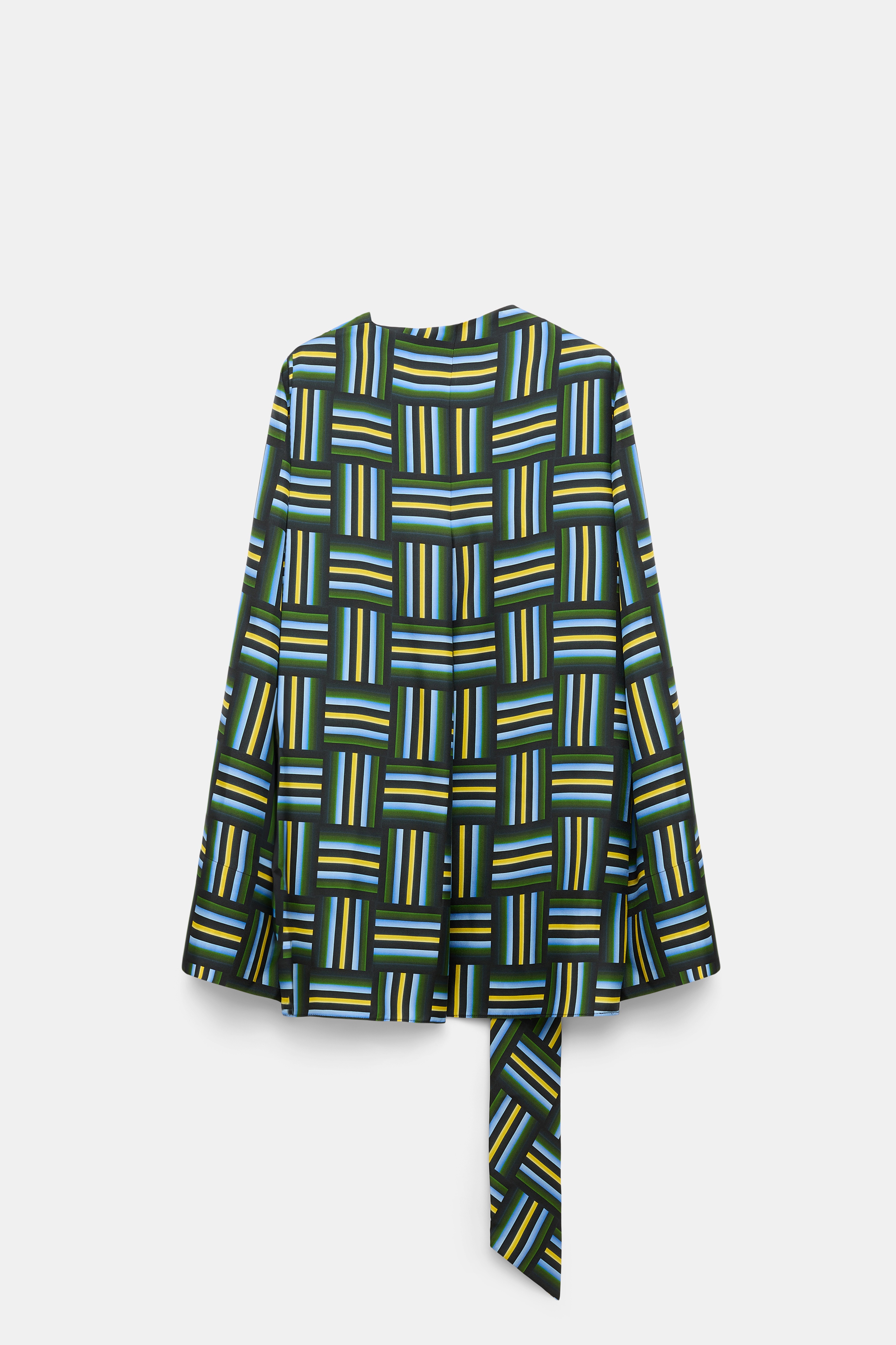 GRAPHIC DRAPES I blouse - 9