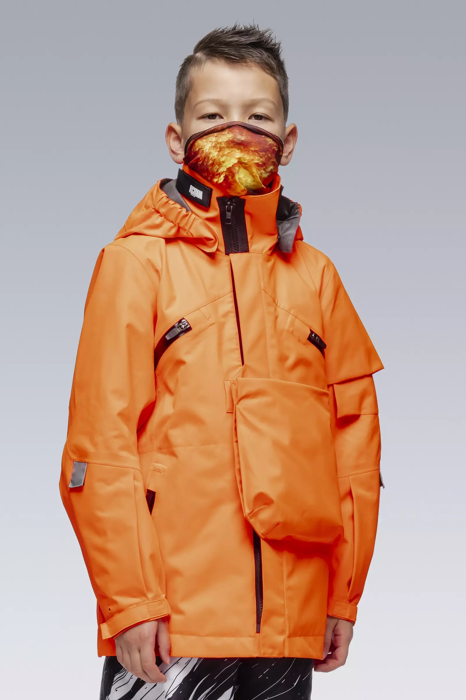 J1A-MX 2.5L Gore-Tex Jacket Hi-Vis Orange - 5