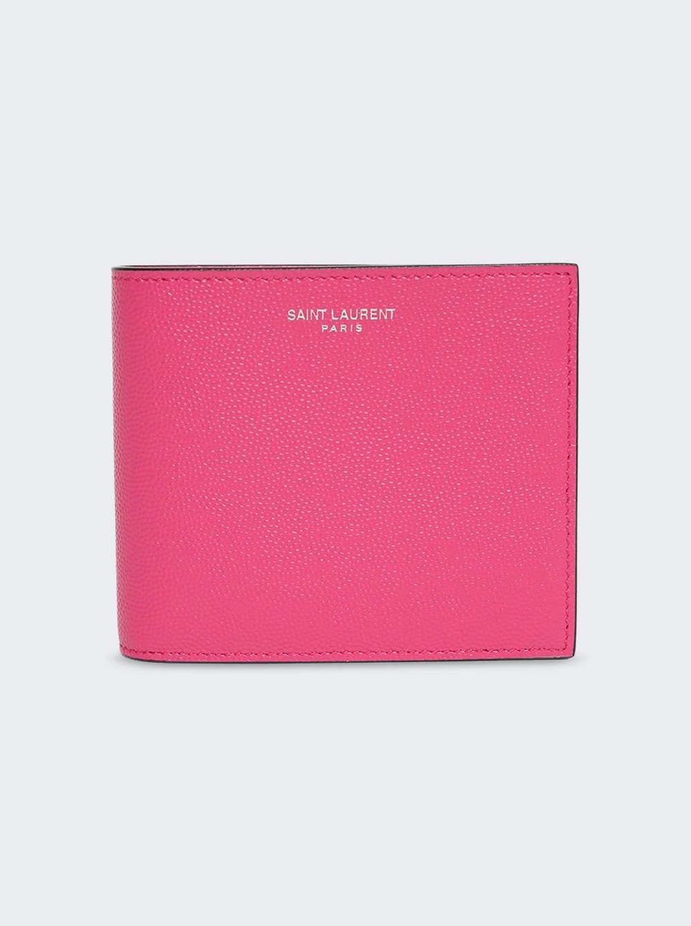 Leather Billfold Wallet Fuchsia Couture - 1