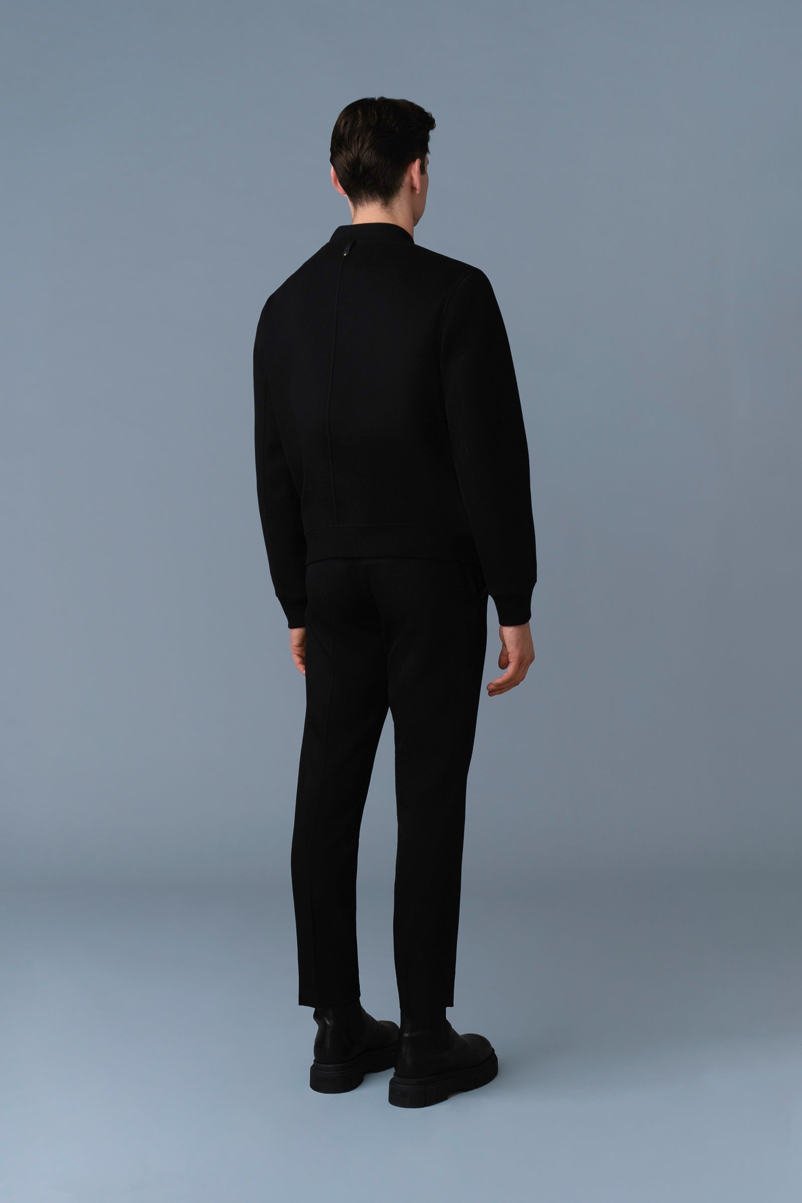 RAMONE-W Double-Face Wool Bomber Jacket - 4