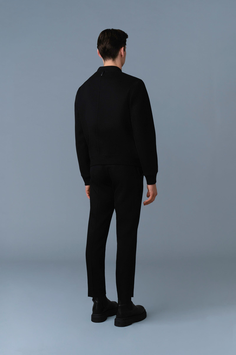 RAMONE-W Double-Face Wool Bomber Jacket 4