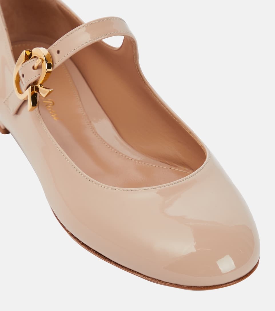 Patent leather ballet flats - 6