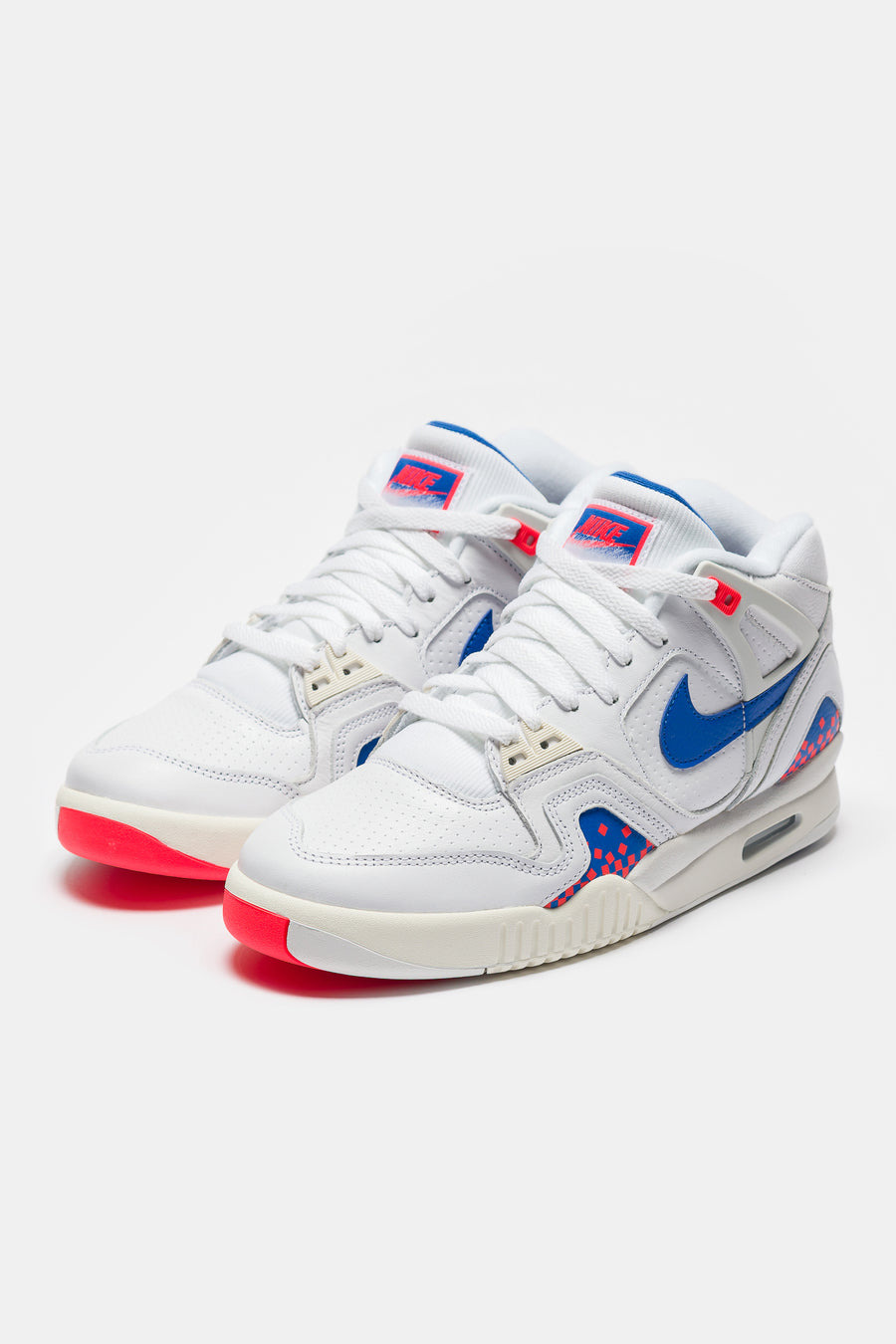 Air Tech Challenge 2 Sneaker in White/Royal Blue/Laser Crimson - 3