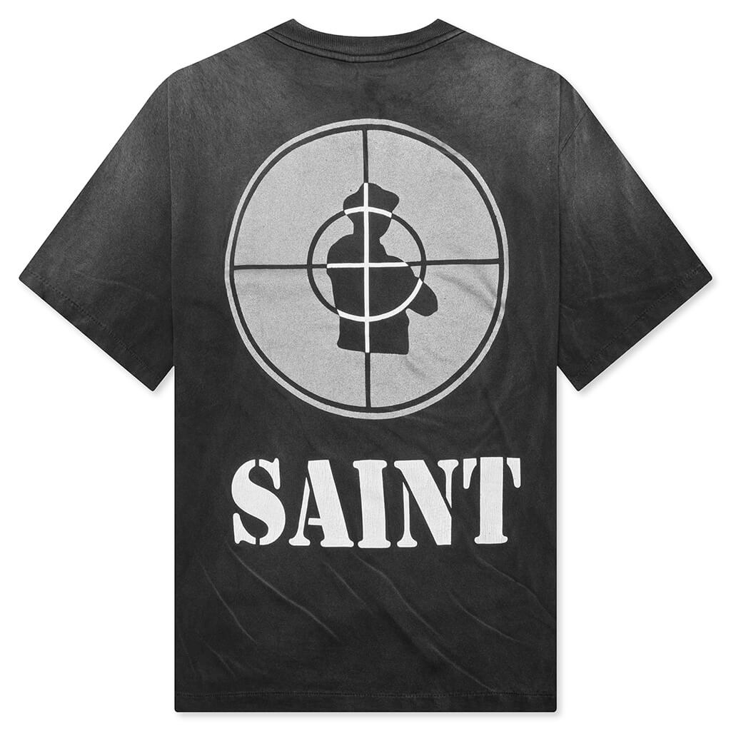 SAINT MICHAEL X PUBLIC ENEMY SAINT ENEMY S/S TEE - BLACK - 2