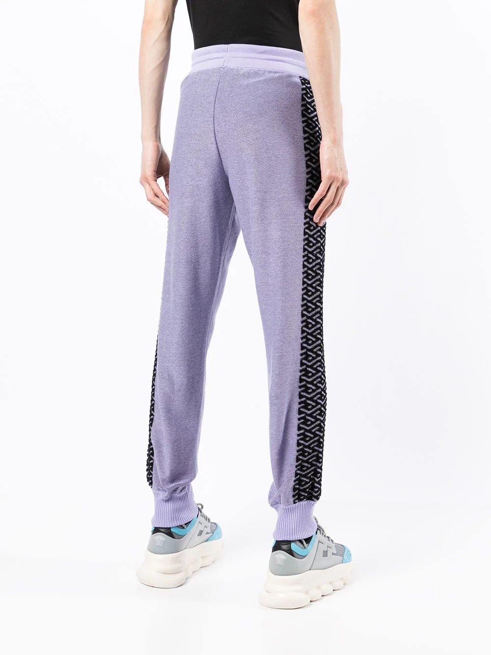 drawstring track pants - 4