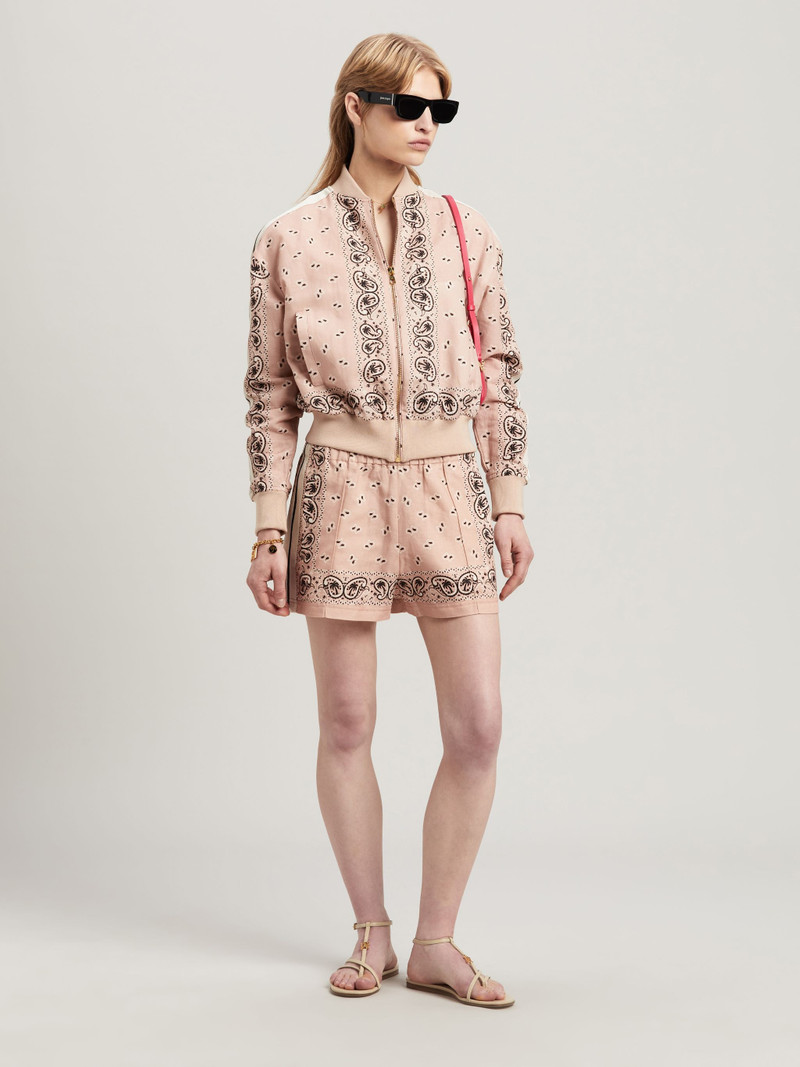 Palm Angels Paisley Track Bomber Jacket outlook