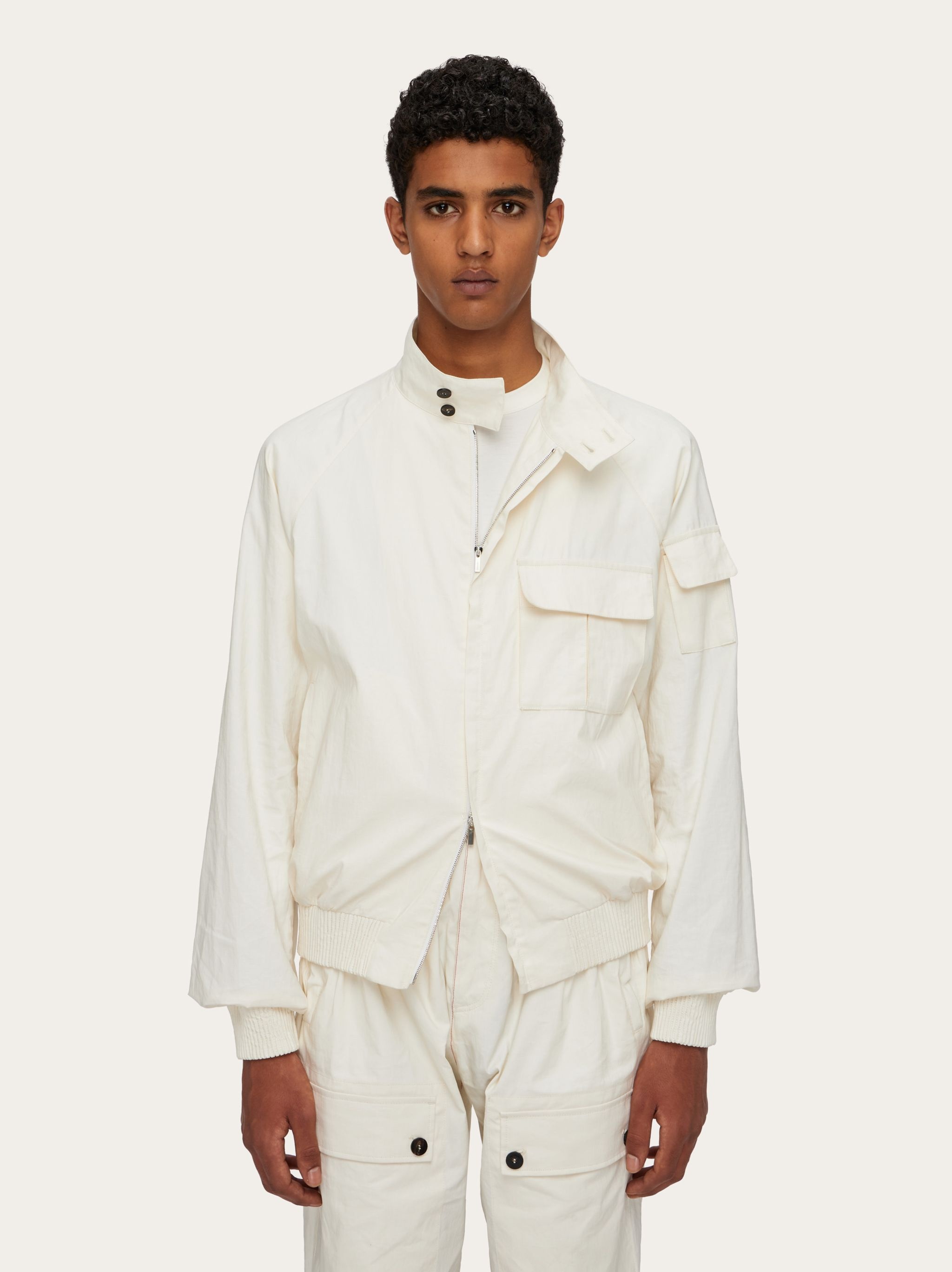 Cropped bomber jacket - 2