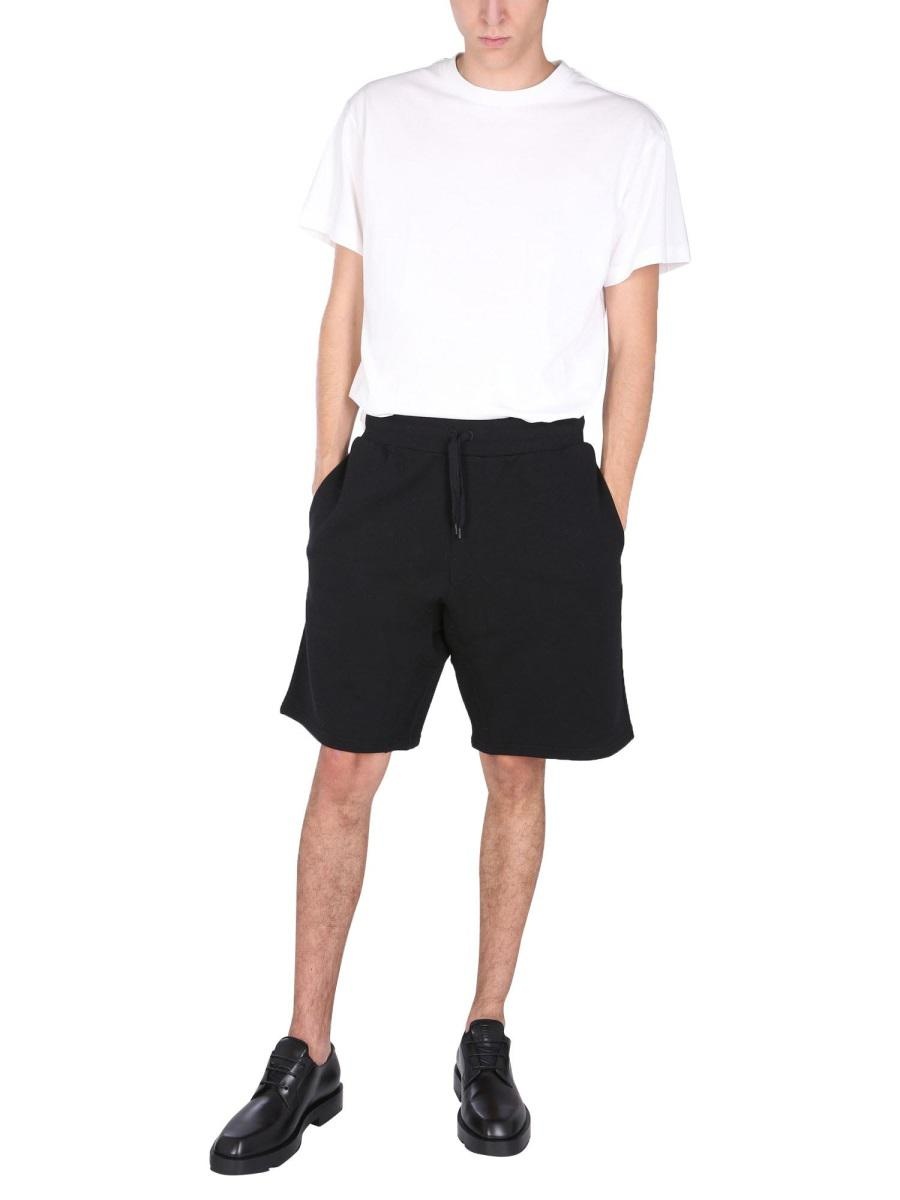 MOSCHINO BERMUDA WITH LOGO EMBROIDERED - 2