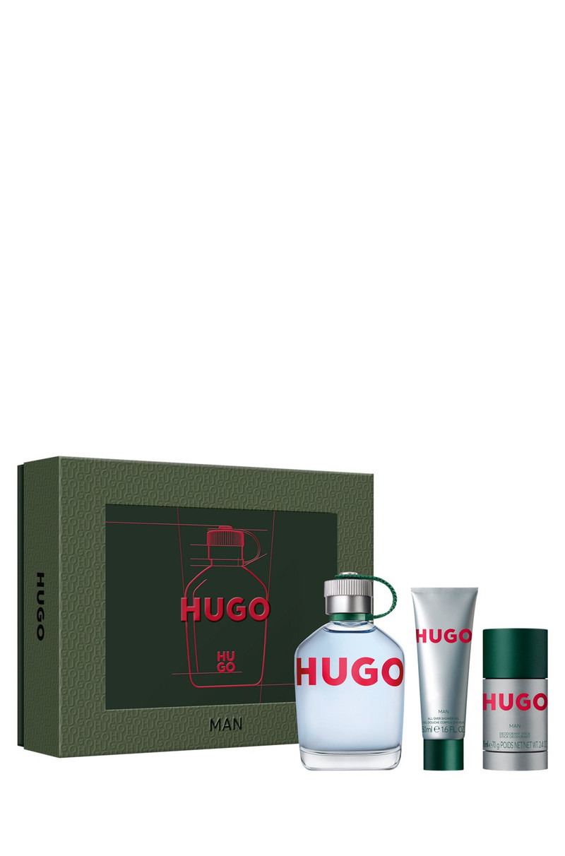 HUGO MAN EAU DE TOILETTE 125ML - 4.2 FL OZ GIFT SET 1