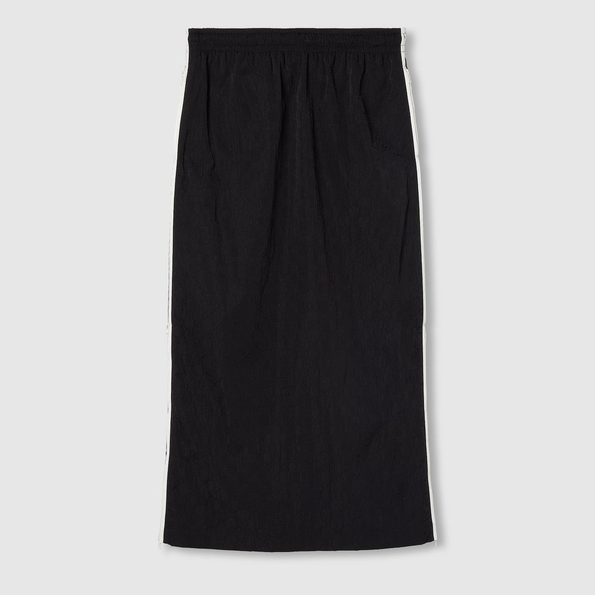 GG nylon midi skirt - 1