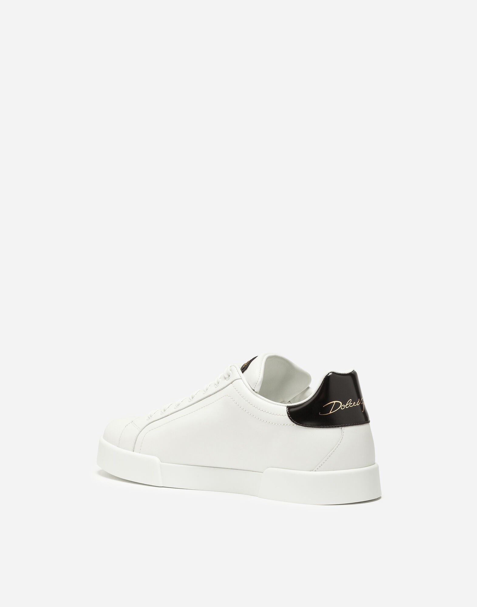 Leather Portofino sneakers - Women - 4