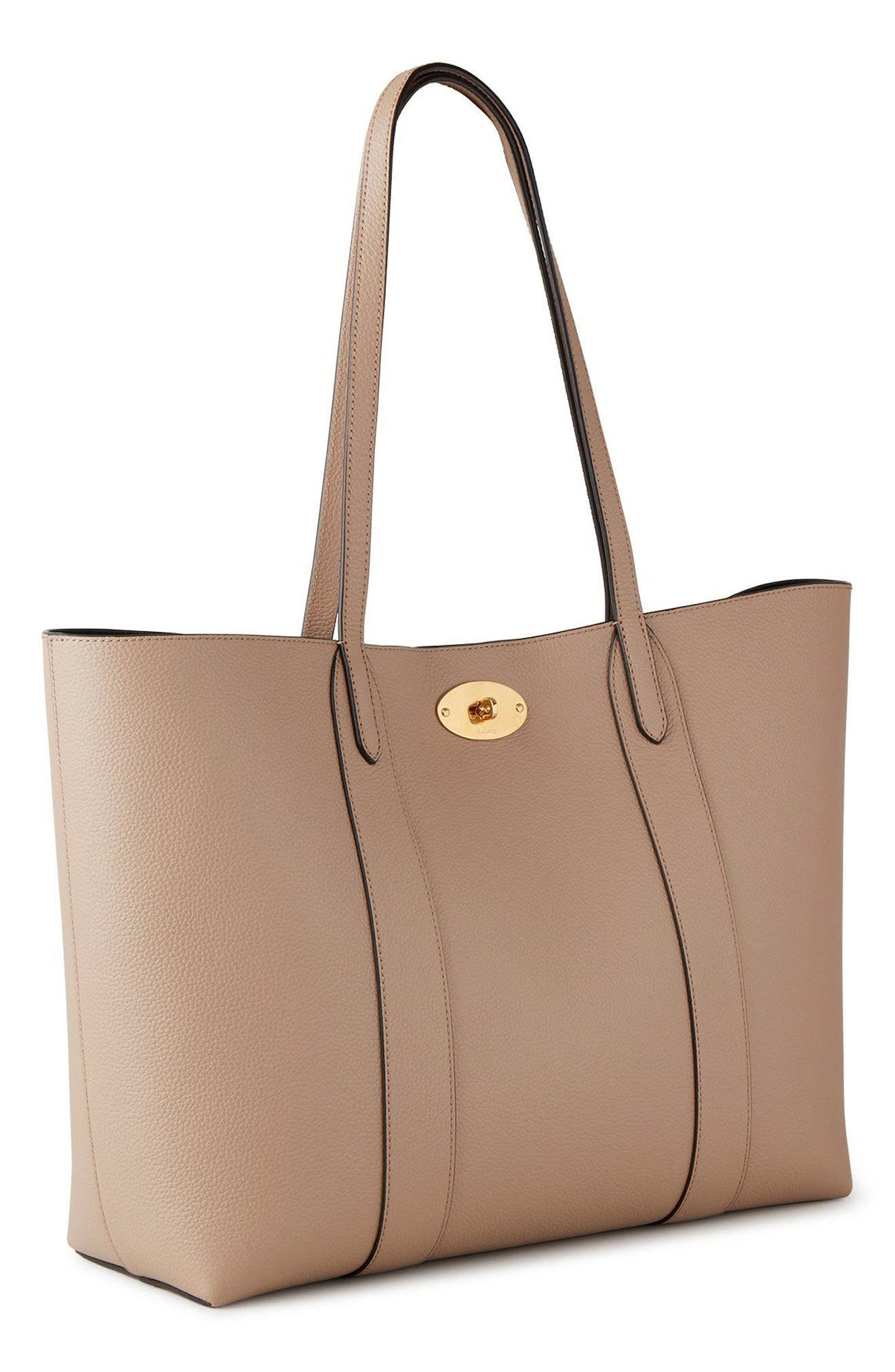 Mulberry Bayswater Leather Tote in Maple-Navy at Nordstrom - 5