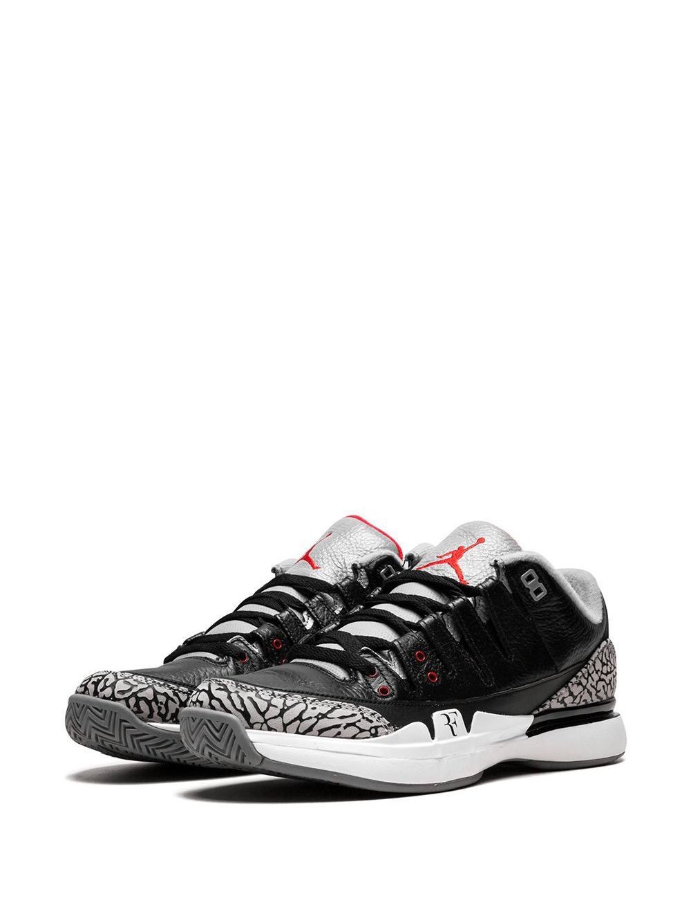 NIKE ナイキ ZOOM VAPOR AJ3 US10 28cm Zoom Vapor Tour AJ3 'Black White' - Nike - 709998 010