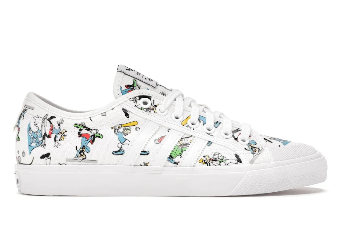 adidas Nizza Disney Sport Goofy White - 1
