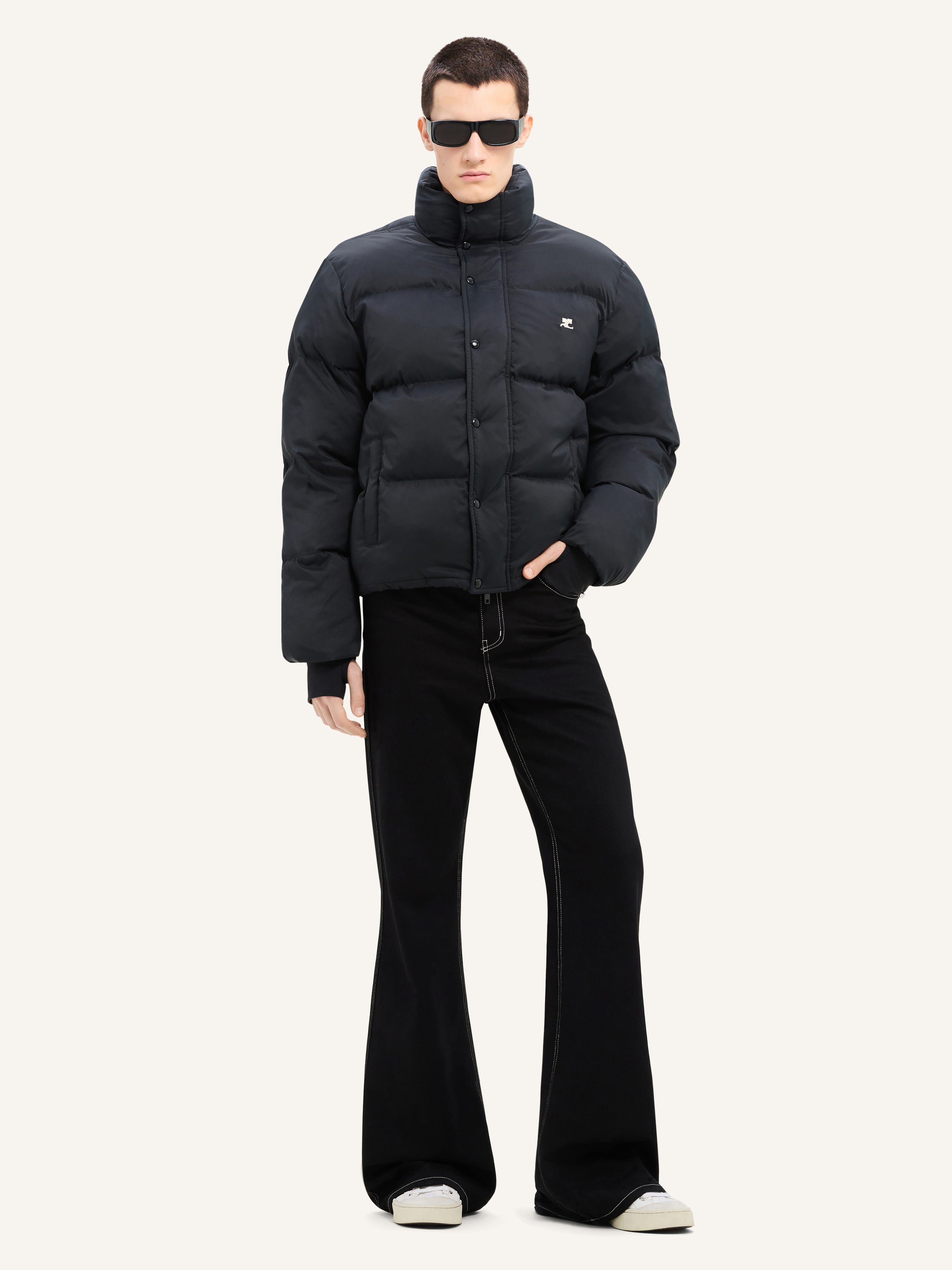 NYLON PUFFER JACKET - 2