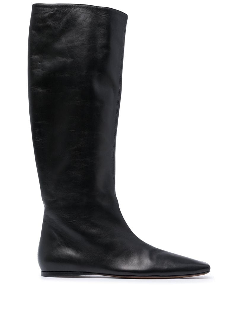 Quad knee-high Slouch boots - 1