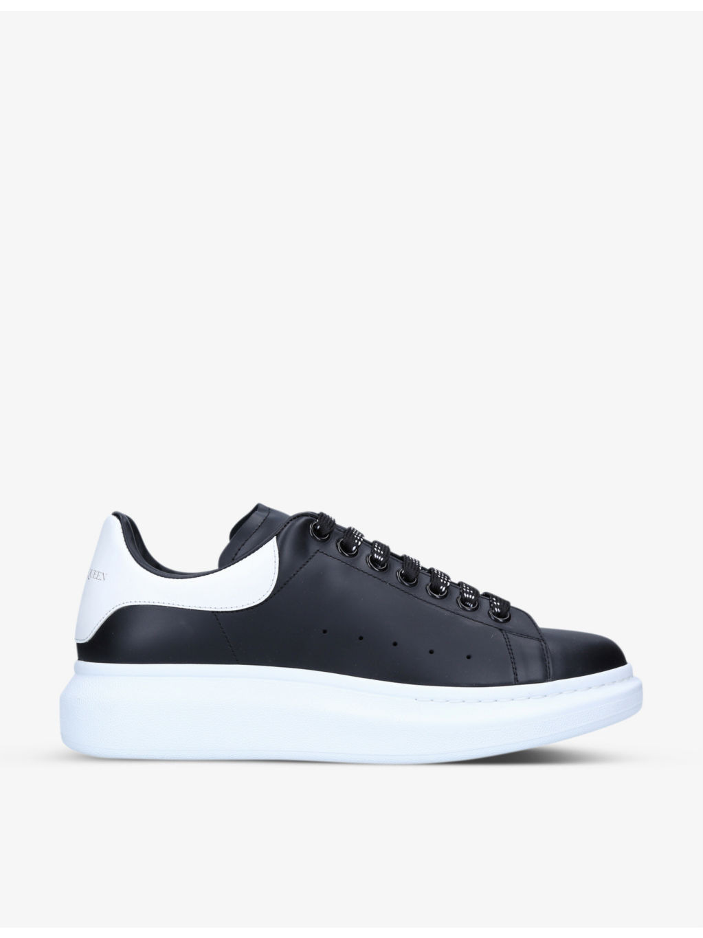 Show leather mid-top trainers - 1