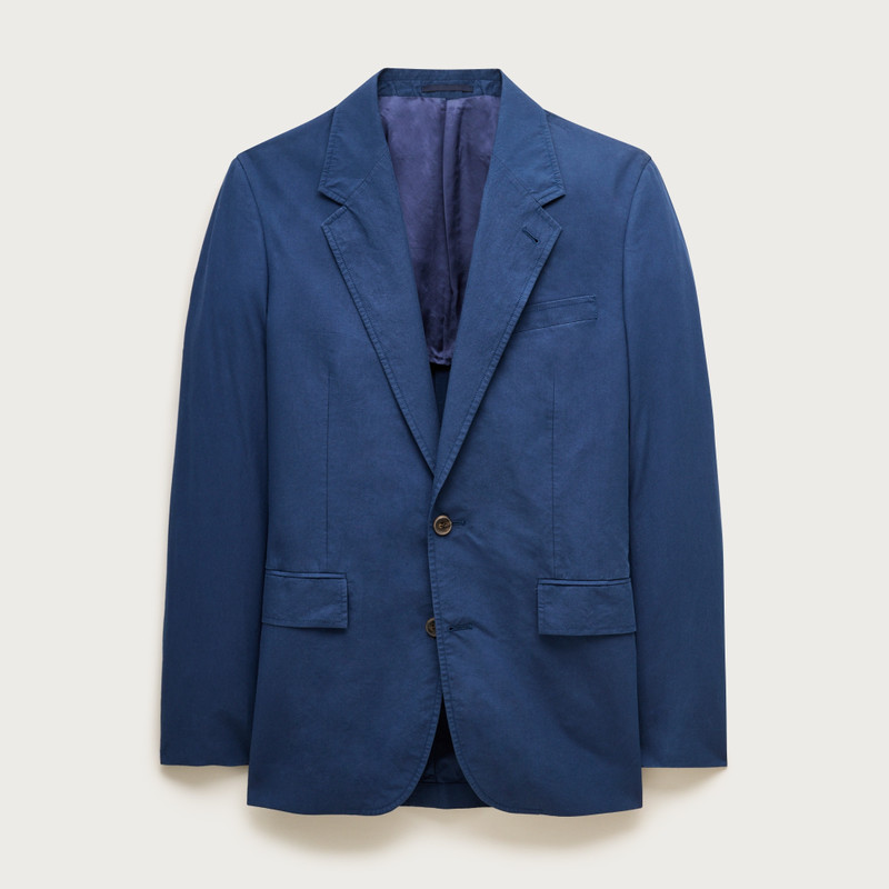 Relaxed-fit suit jacket in cotton poplin 1