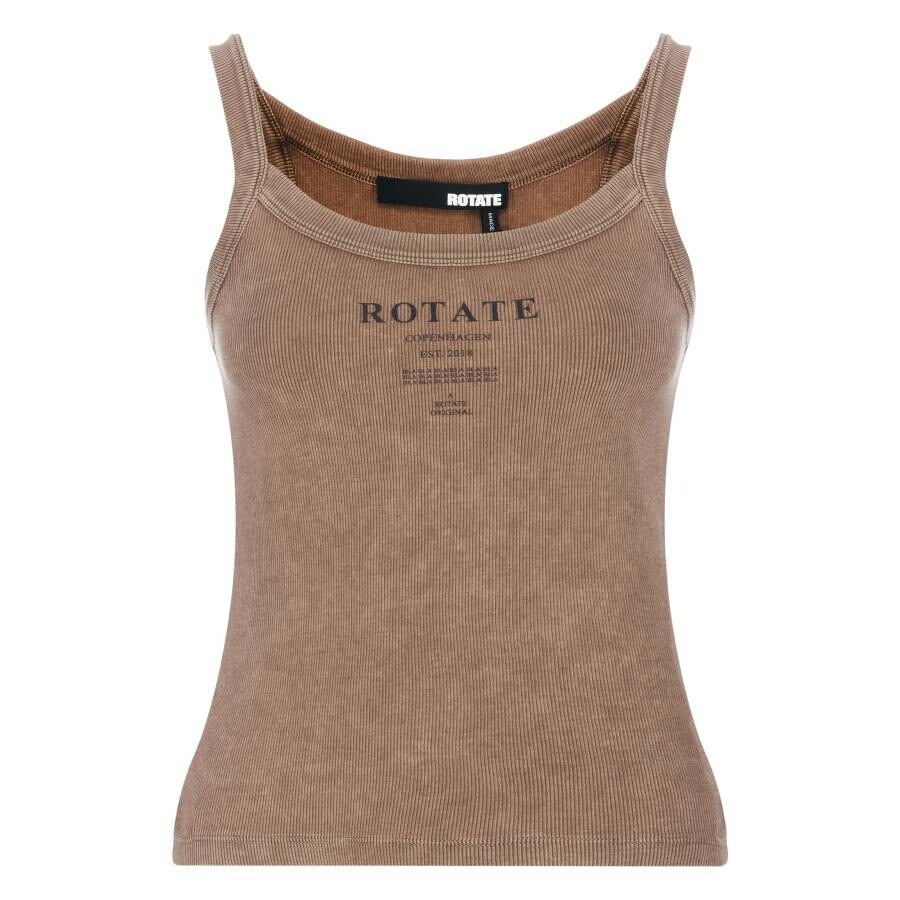 Rotate Ladies Mustang Logo Print Top - 6