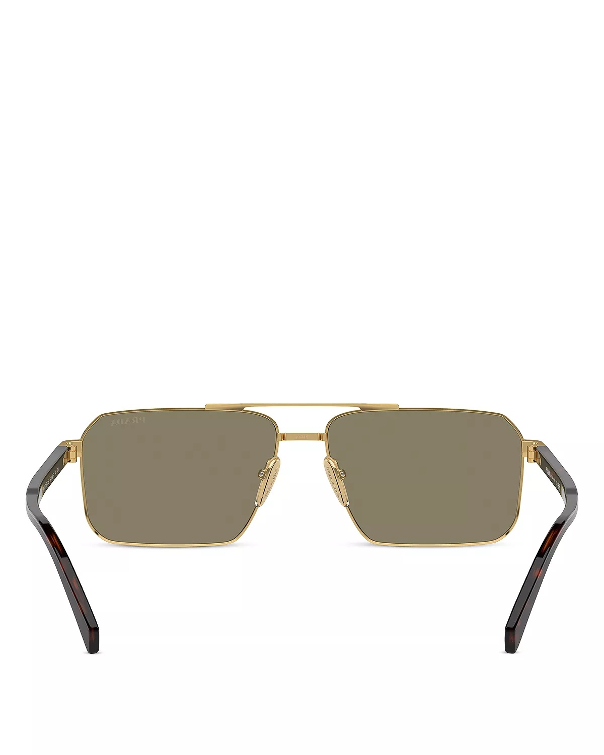 Iconic Plaque Rectangular Sunglasses, 61mm - 5