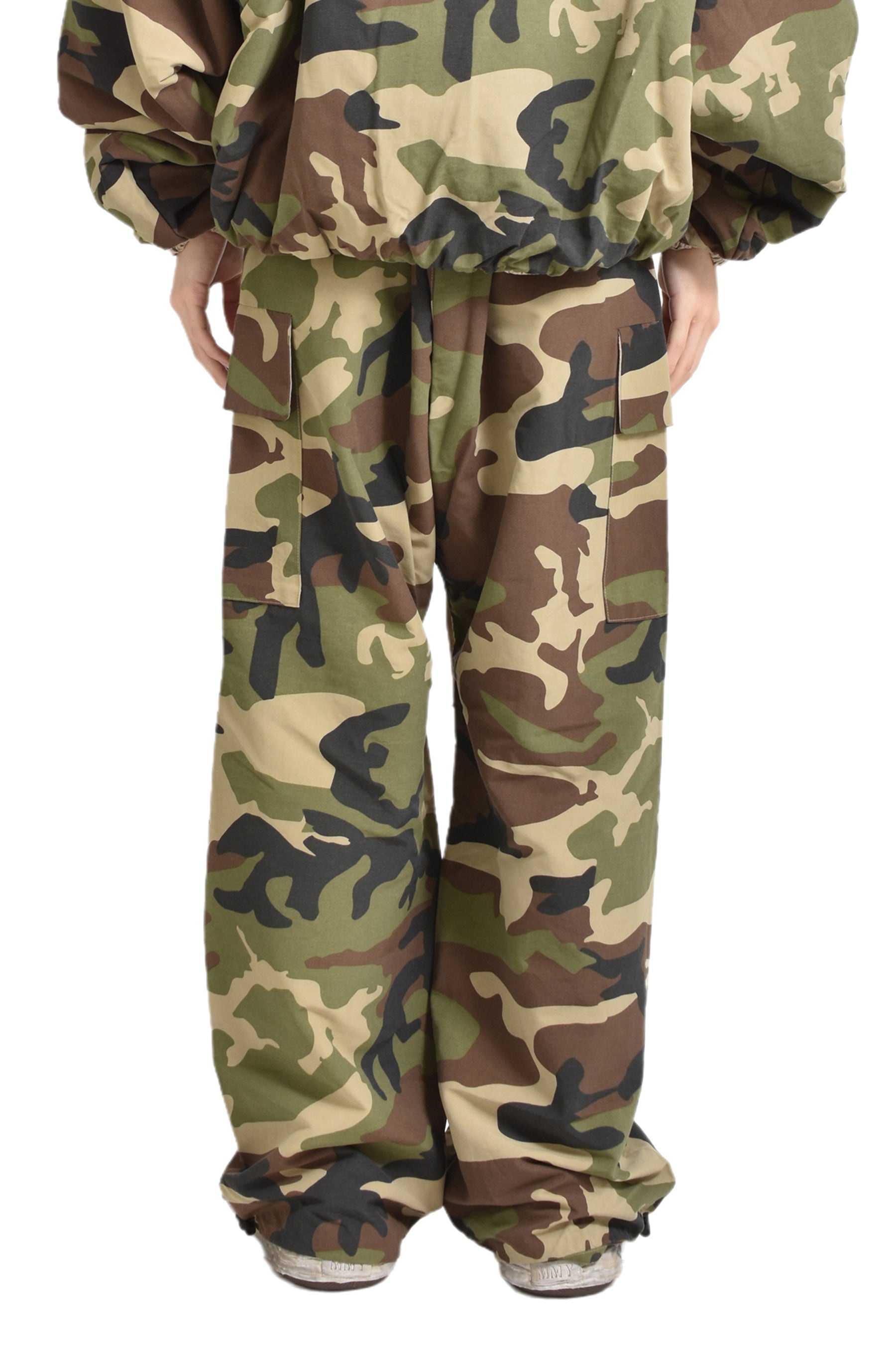 ESSENTIALS MILITARY NYLON FIELD PANT / WOODLAND CAMO REVERSIBLE