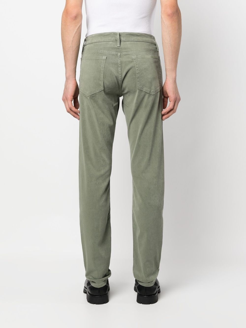 straight-leg chino trousers - 4