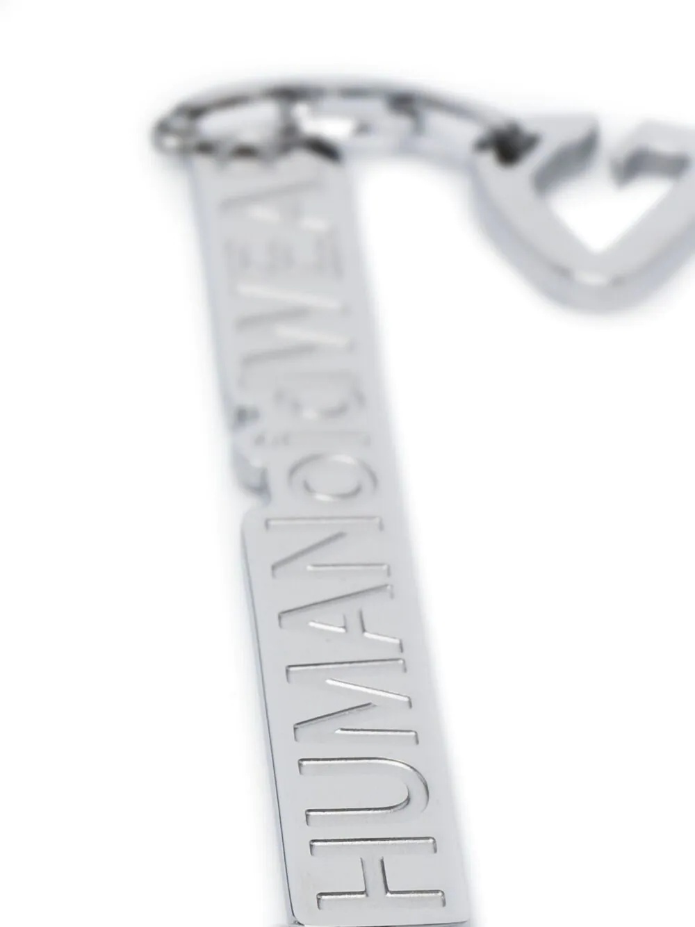 Electroplated stainless steel key ring - 2